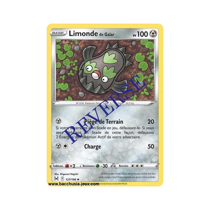 Carte Pokémon EB11 127/196 Limonde de Galar Reverse