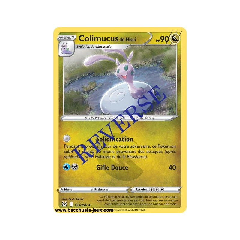 Carte Pokémon EB11 133/196 Colimucus de Hisui Reverse
