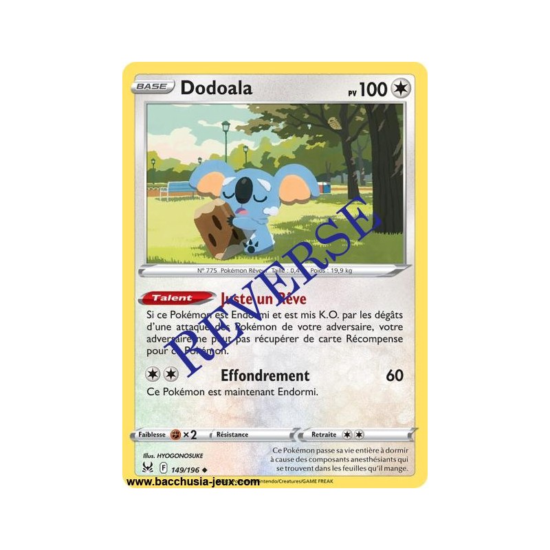 Carte Pokémon EB11 149/196 Dodoala Reverse