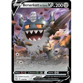 Carte Pokémon EB11 129/196 Berserkatt de Galar V