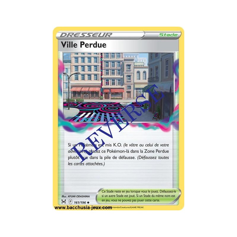 Carte Pokémon EB11 161/196 Ville Perdue Reverse