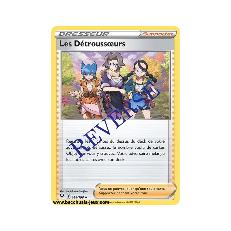 Carte Pokémon EB11 164/196 Les détroussoeurs Reverse