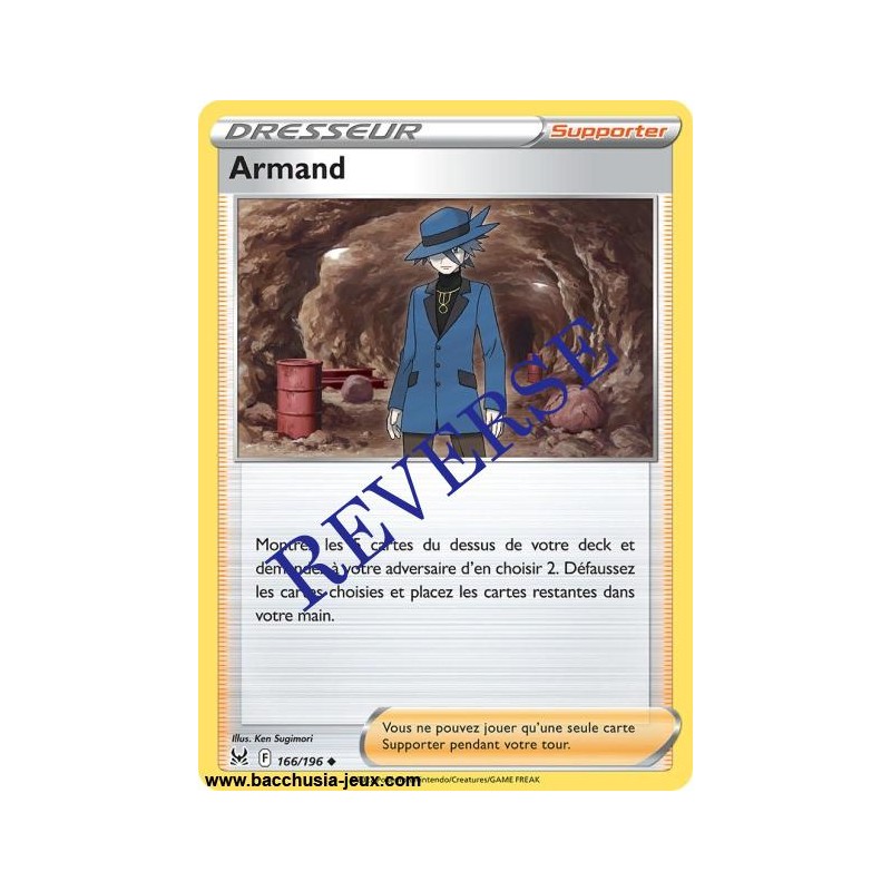 Carte Pokémon EB11 166/196 Armand Reverse