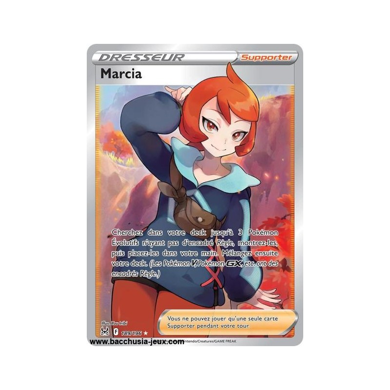 Carte Pokémon EB11 189/196 Marcia