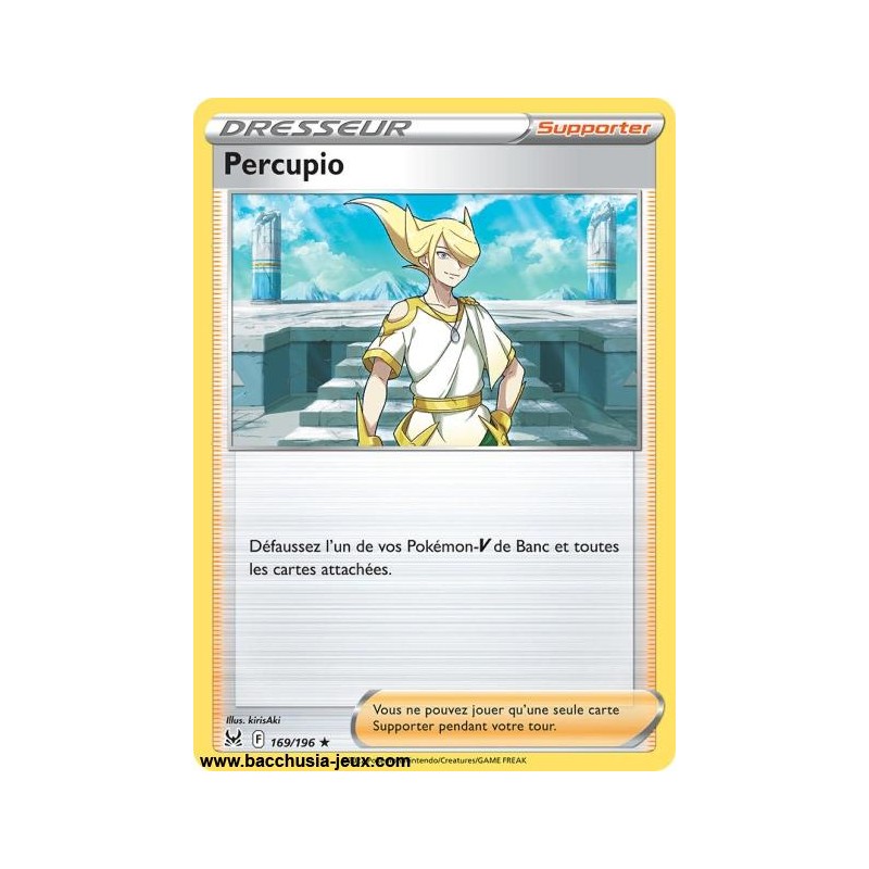 Carte Pokémon EB11 169/196 Percupio HOLO