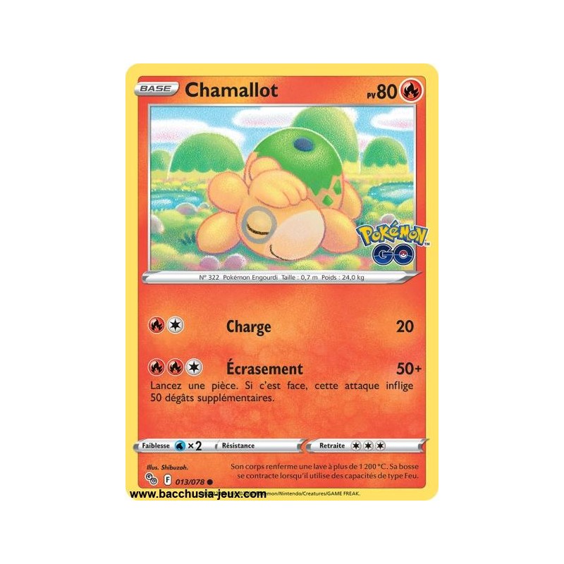 Carte Pokémon EB10.5 013/078 Chamallot