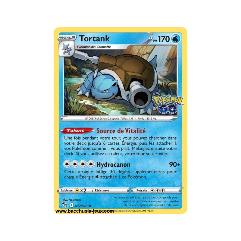 Carte Pokémon EB10.5 017/078 Tortank HOLO