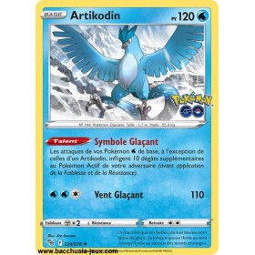 Carte Pokémon EB10.5 024/078 Artikodin HOLO