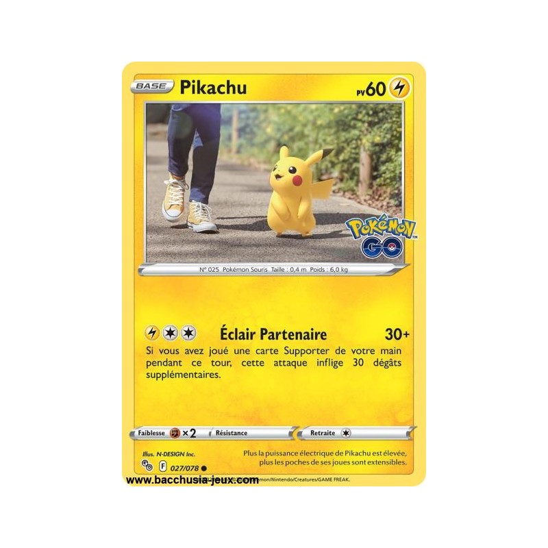 Carte Pokémon EB10.5 027/078 Pikachu