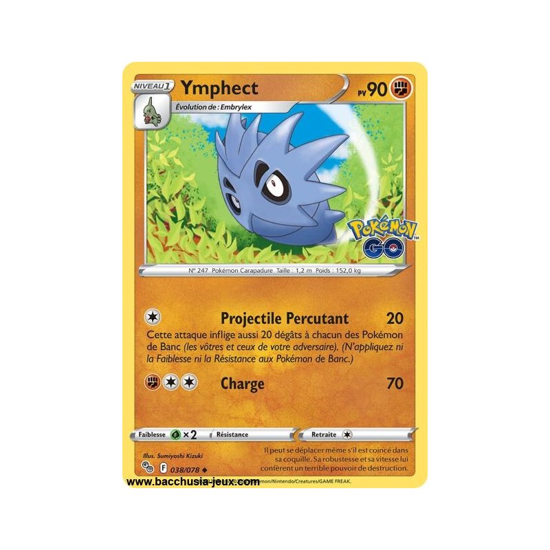 Carte Pokémon EB10.5 038/078 Ympect