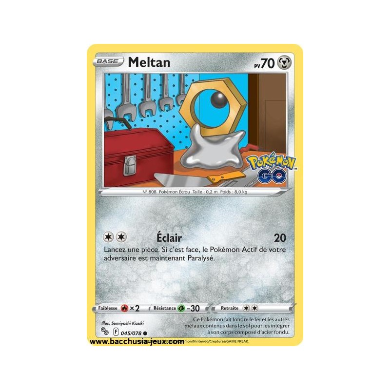 Carte Pokémon EB10.5 045/078 Meltan