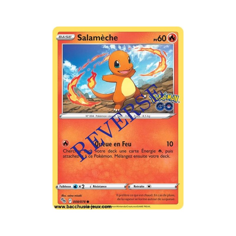 Carte Pokémon EB10.5 008/078 Salamèche Reverse