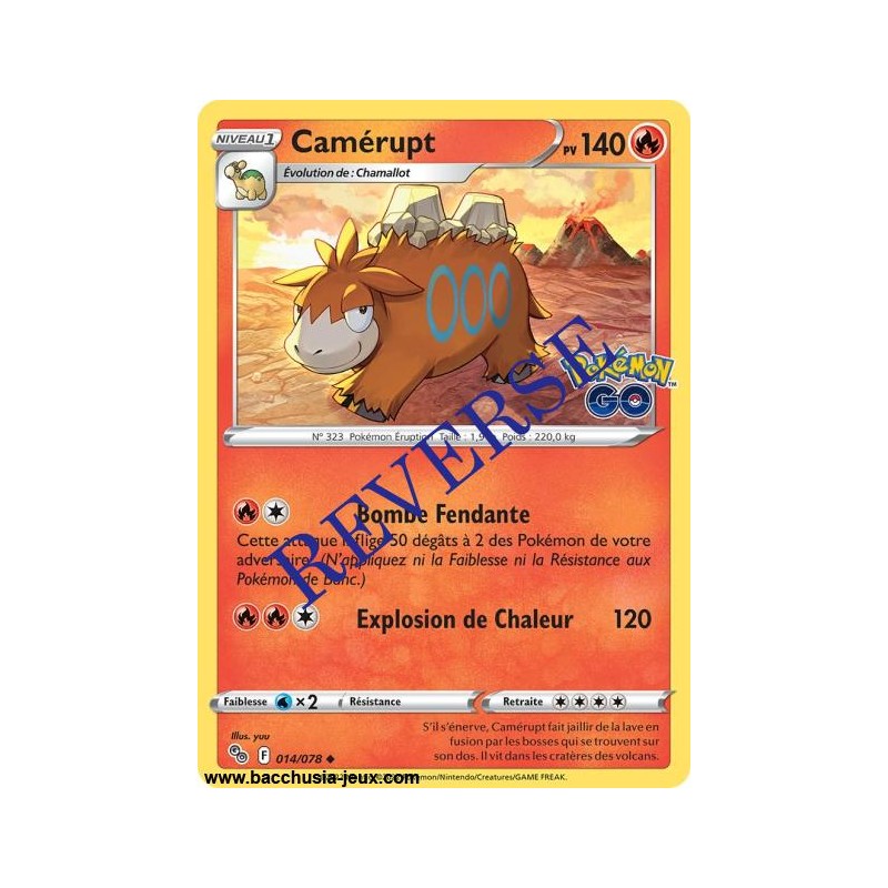 EB10.5 014/078 Camérupt Reverse