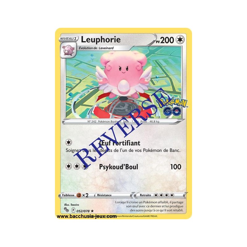 Carte Pokémon EB10.5 052/078 Leuphorie HOLO Reverse