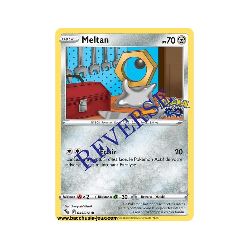 Carte Pokémon EB10.5 045/078 Meltan Reverse