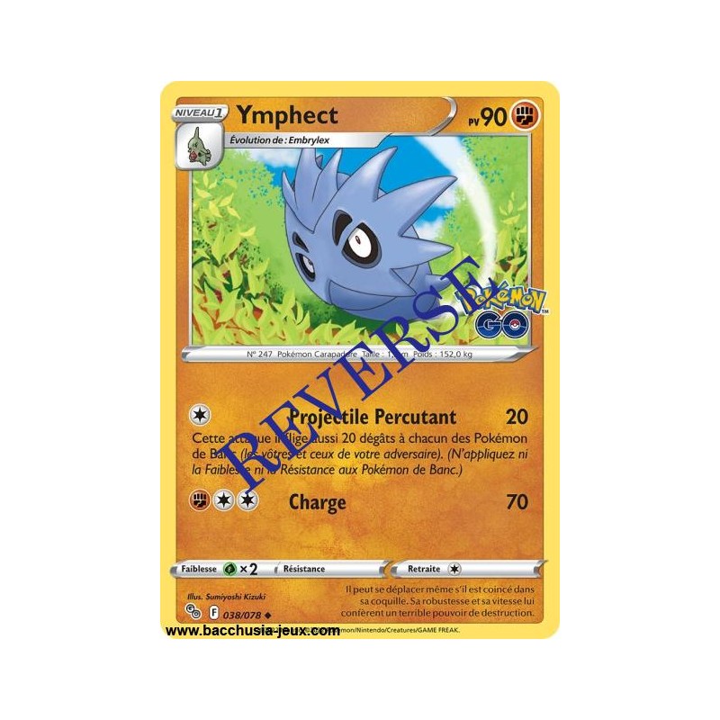 Carte Pokémon EB10.5 038/078 Ympect Reverse