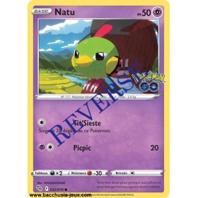 Carte Pokémon EB10.5 032/078 Natu Reverse