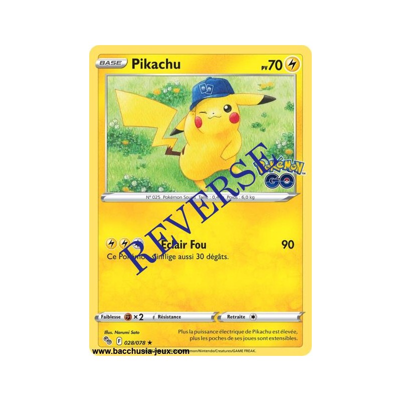 Carte Pokémon EB10.5 028/078 Pikachu HOLO Reverse
