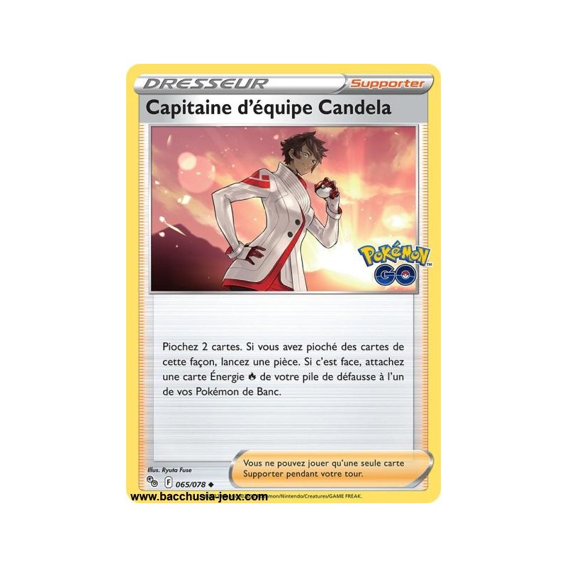 Carte Pokémon EB10.5 065/078 Capitaine d'équipe Candela
