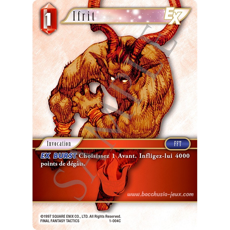 Ifrit 1-004C (Final Fantasy)