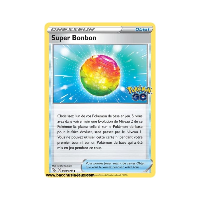 Carte Pokémon EB10.5 069/078 Super Bonbon