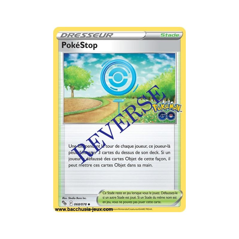 Carte Pokémon EB10.5 068/078 PokéStop Reverse