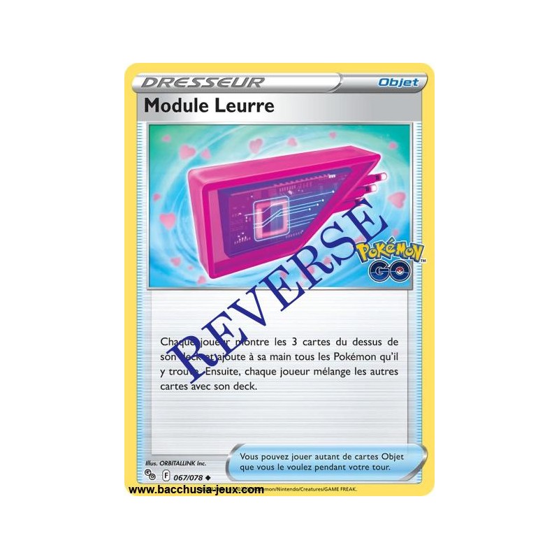 Carte Pokémon EB10.5 067/078 Module Leurre Reverse