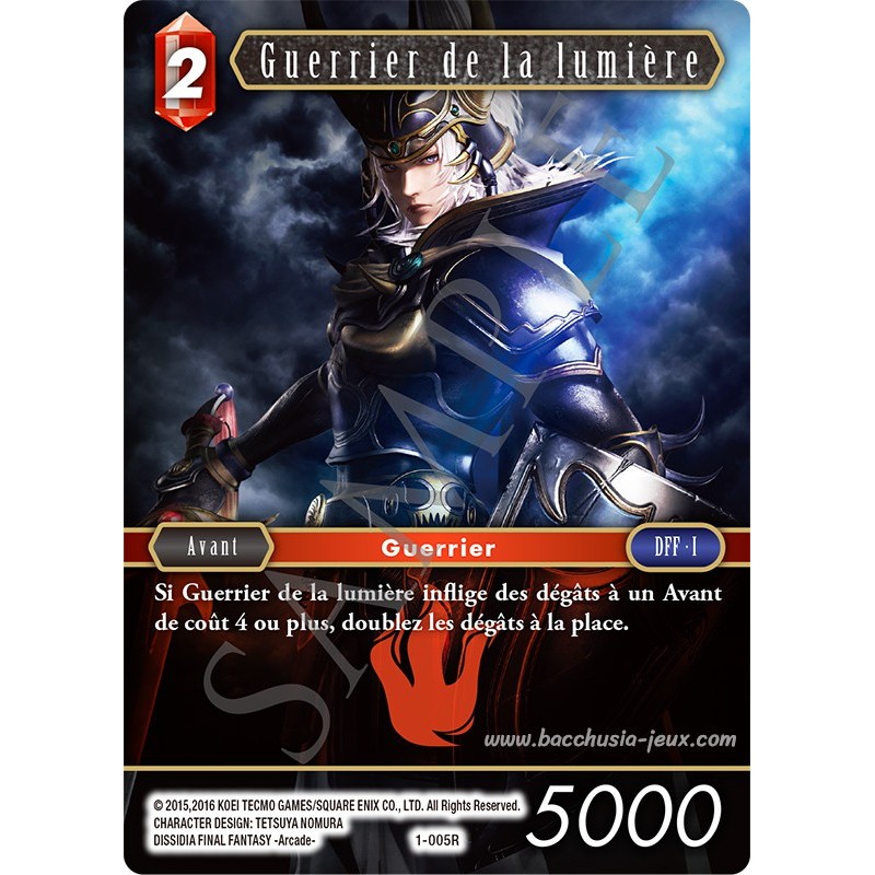 Guerrier de la lumière 1-005R (Final Fantasy)