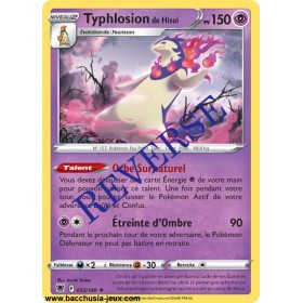 Carte Pokémon EB10 052/189 Typhlosion de Hisui HOLO Reverse