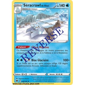 Carte Pokémon EB10 048/189 Séracrawl RARE Reverse