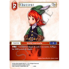 Carte FF01 Chasseur 1-008C