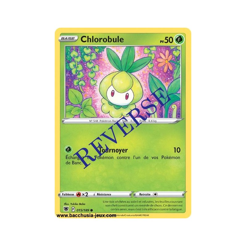 Carte Pokémon EB10 015/189 Chlorobule Reverse