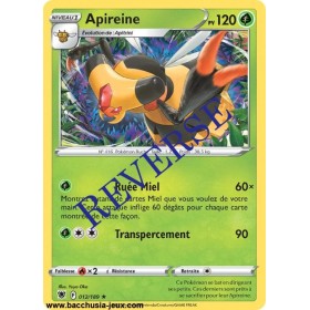 Carte Pokémon EB10 012/189 Apireine RARE Reverse