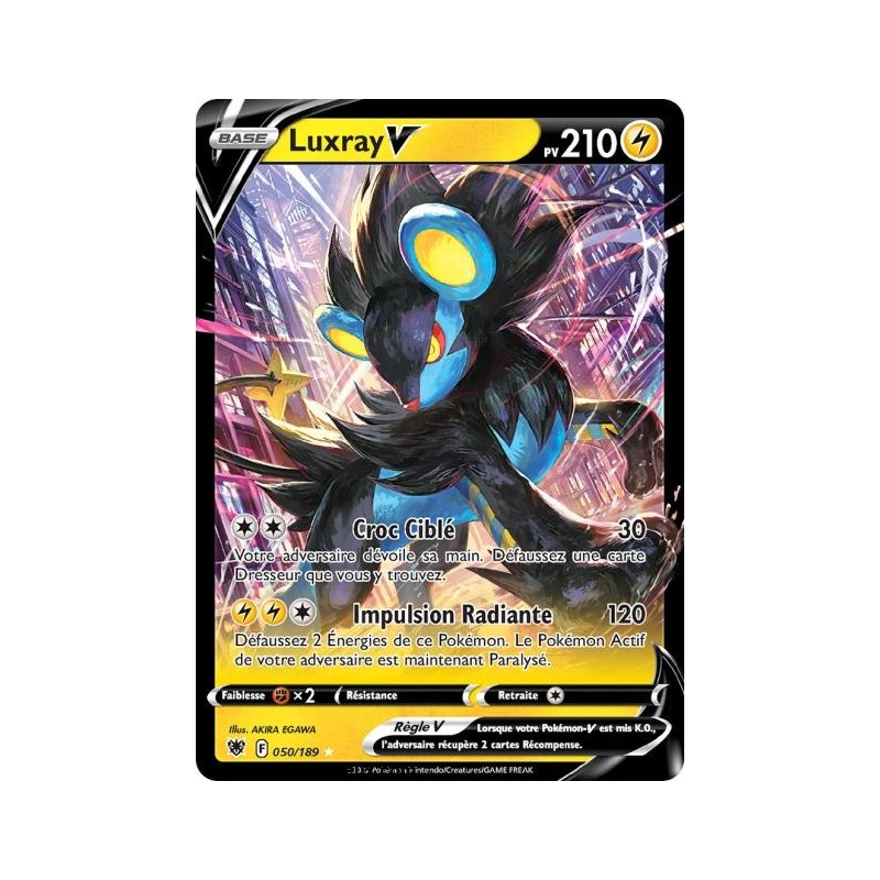 Carte Pokémon EB10 050/189 Luxray V