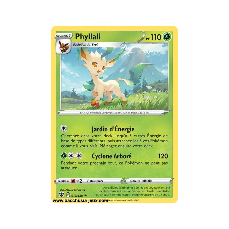 Carte Pokémon EB10 013/189 Phyllali RARE
