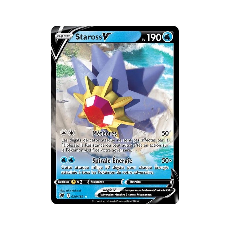 Carte Pokémon EB10 030/189 Staross V