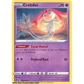 Carte Pokémon EB10 066/189 Créfollet HOLO