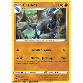 Carte Pokémon EB10 077/189 Charkos HOLO