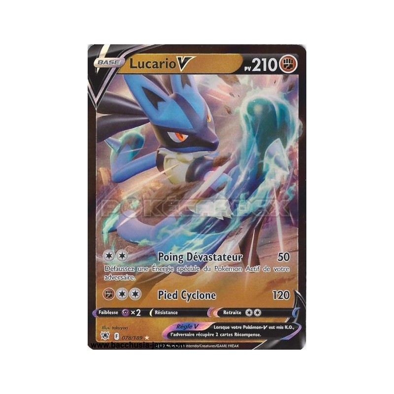 Carte Pokémon EB10 078/189 Lucario V