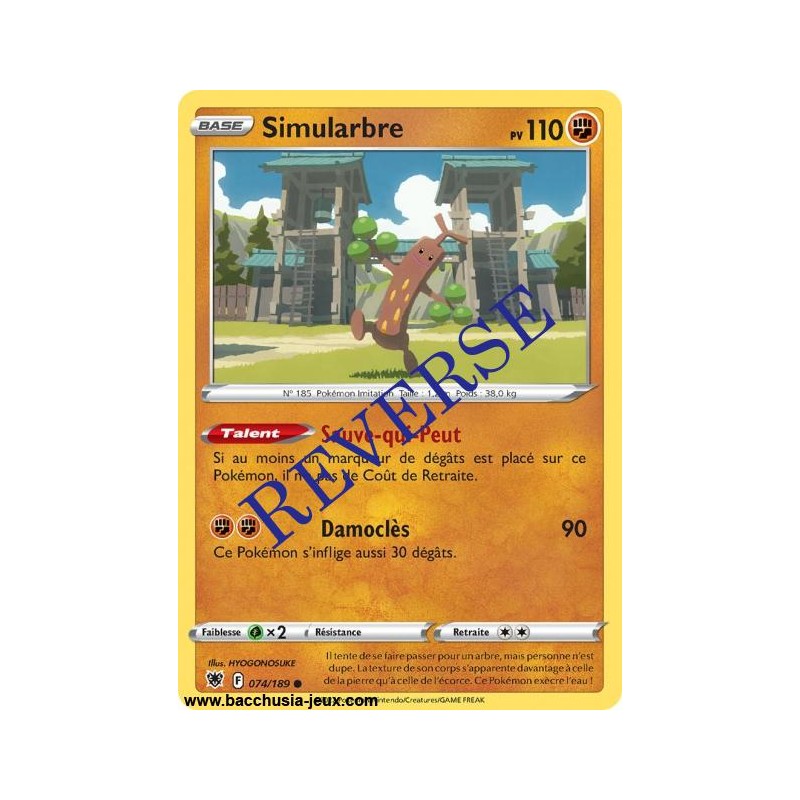 Carte Pokémon EB10 074/189 Simulabre Reverse