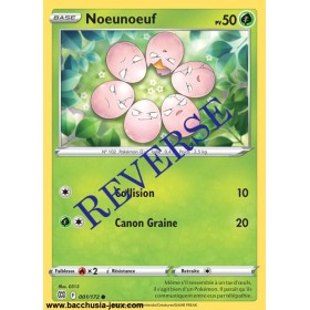 Carte Pokémon EB09 001/172 Noeunoeuf Reverse