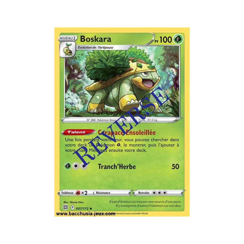 Carte Pokémon EB09 EB09 007/172 Boskara Reverse