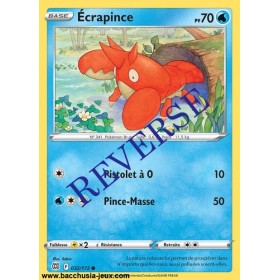 Carte Pokémon EB09 032/172 Ecrapince Reverse