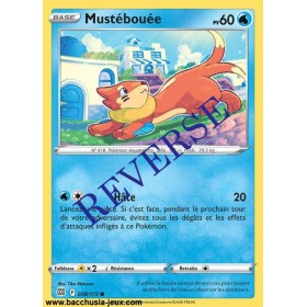 Carte Pokémon EB09 038/172 Mustébouée Reverse