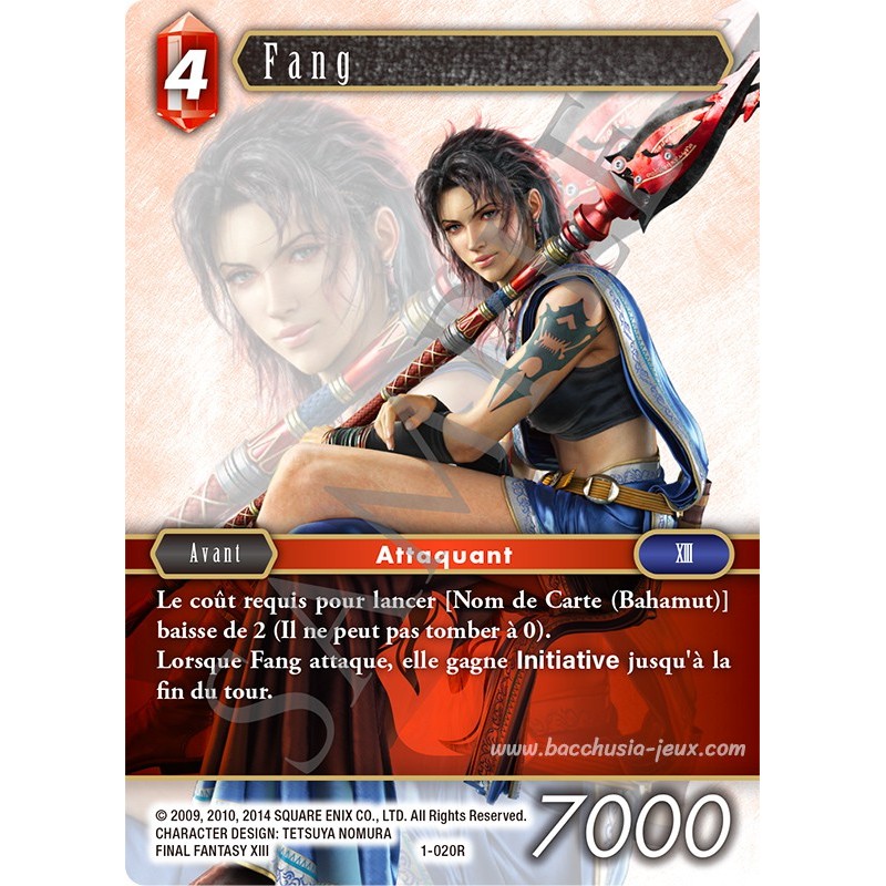 Fang 1-020R (Final Fantasy)