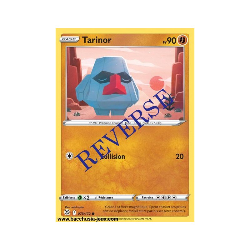 Carte Pokémon EB09 073/172 Tarinor Reverse