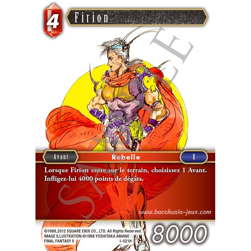 Firion 1-021H (Final Fantasy)