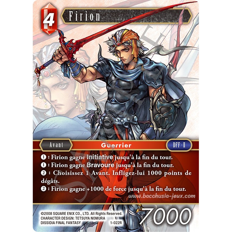 Firion 1-022R (Final Fantasy)