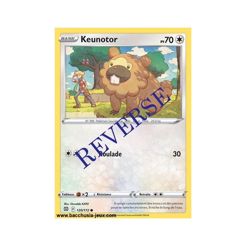 Carte Pokémon EB09 120/172 Keunotor Reverse
