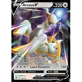 Carte Pokémon EB09 122/172 Arceus V